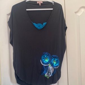 Juicy Couture sequins print tee
